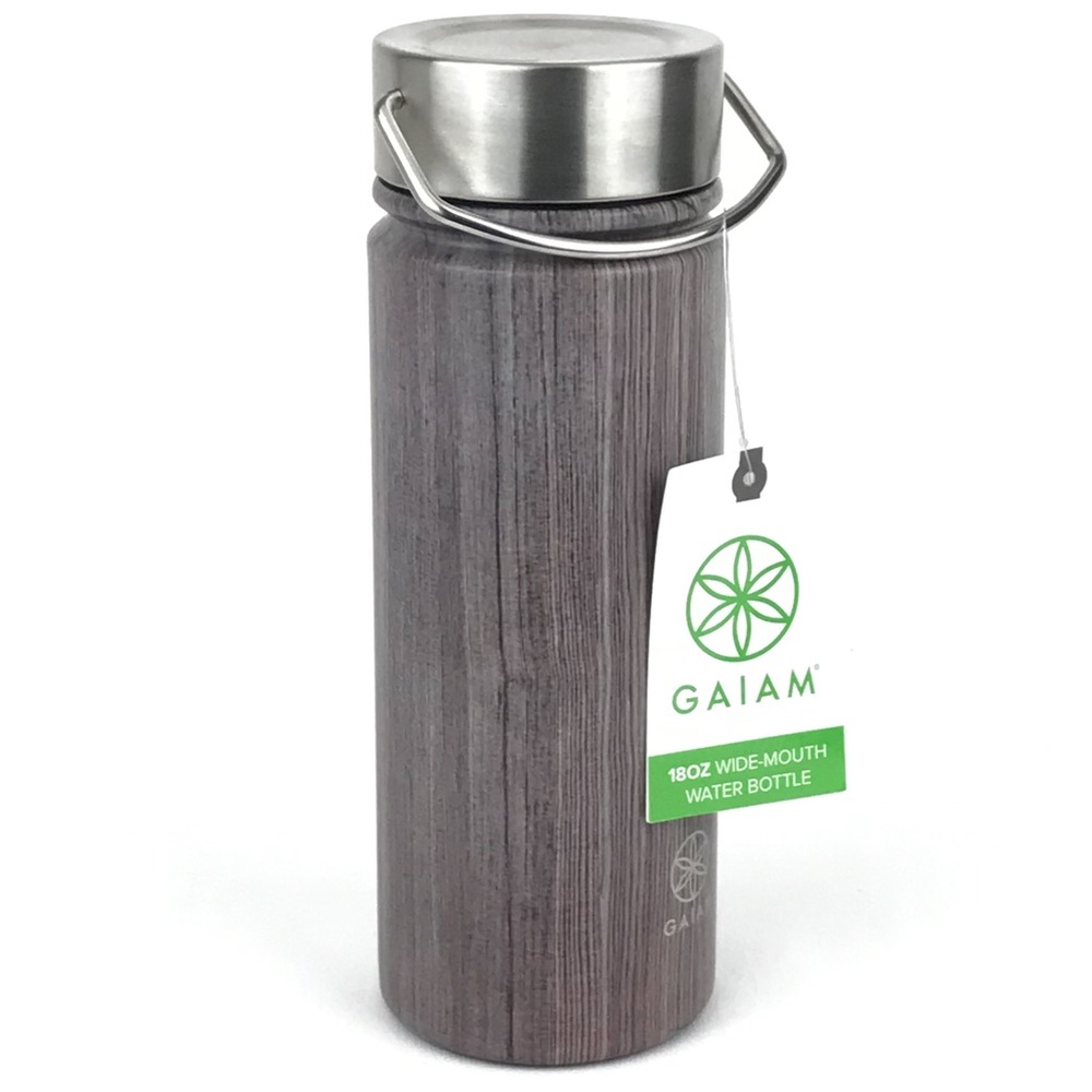Gaiam Stainless Steel Water Bottle